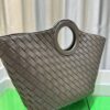 6930c39f6e68136f4d9af5da BV Picnic Wicker Handbag - Bottega Veneta 2024 Early Autumn New Vintage Style Beautiful Tote Bag