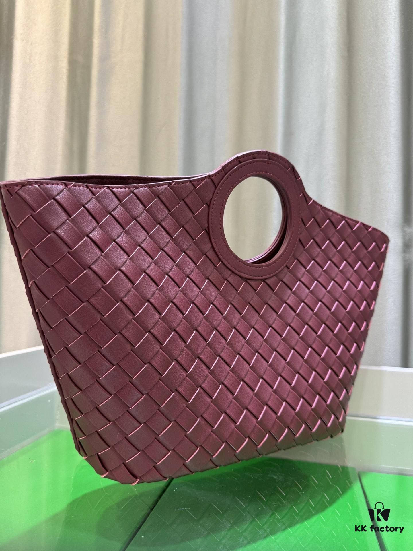 6930c3a26e68136f4d9af5e0 BV Picnic Woven Handbag - Bottega Veneta Women's New Retro Style Tote Bag from Early Autumn 2024 Collection