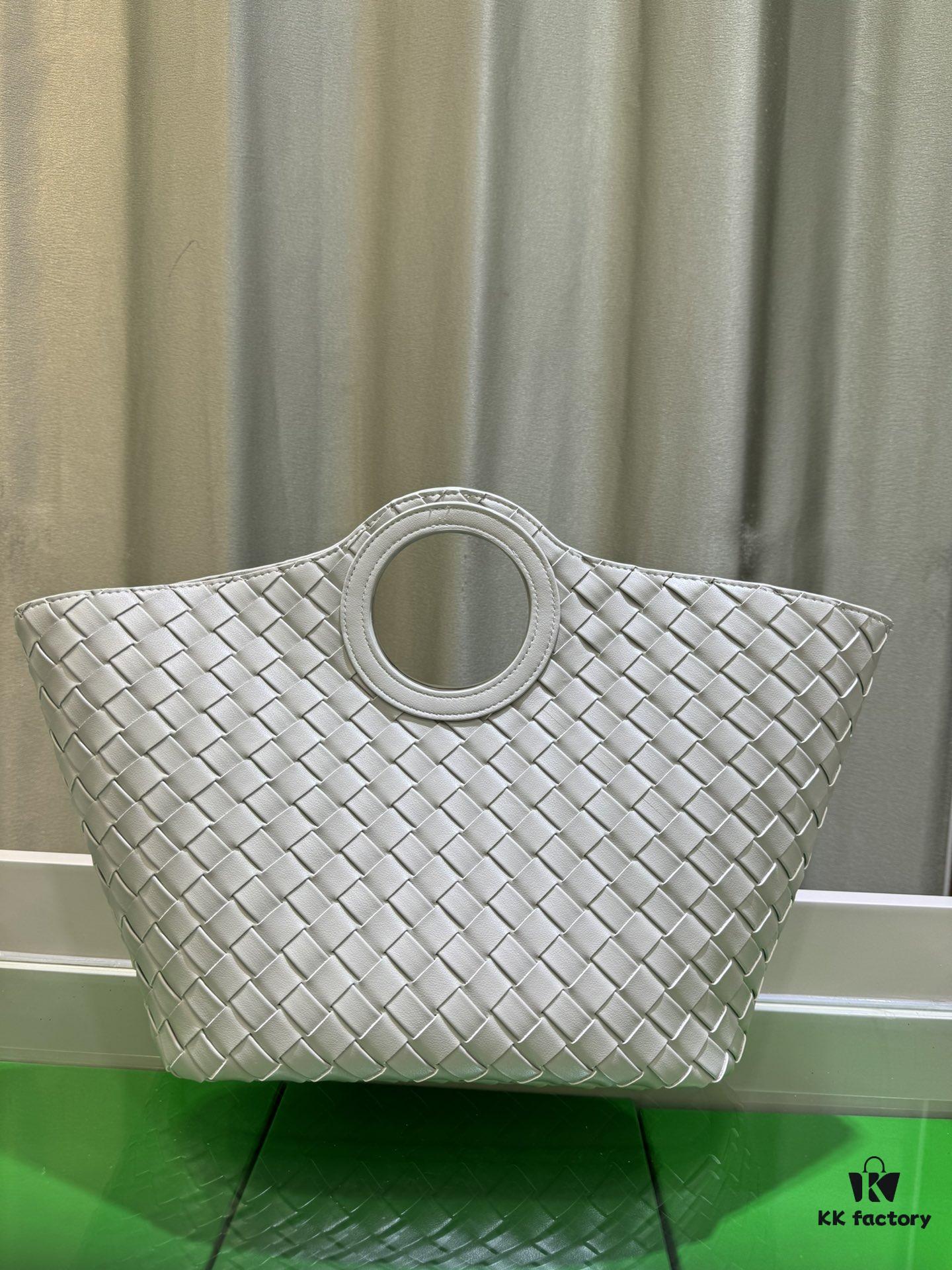 6930c3ba6e68136f4d9af603 BV Picnic Woven Handbag - Bottega Veneta Women's New Vintage-Style Tote Bag 24 Early Autumn Collection