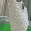 6930c3bc6e68136f4d9af605 BV Picnic Woven Handbag, Bottega Veneta 2024 Early Autumn New Vintage-Style Women's Tote Bag