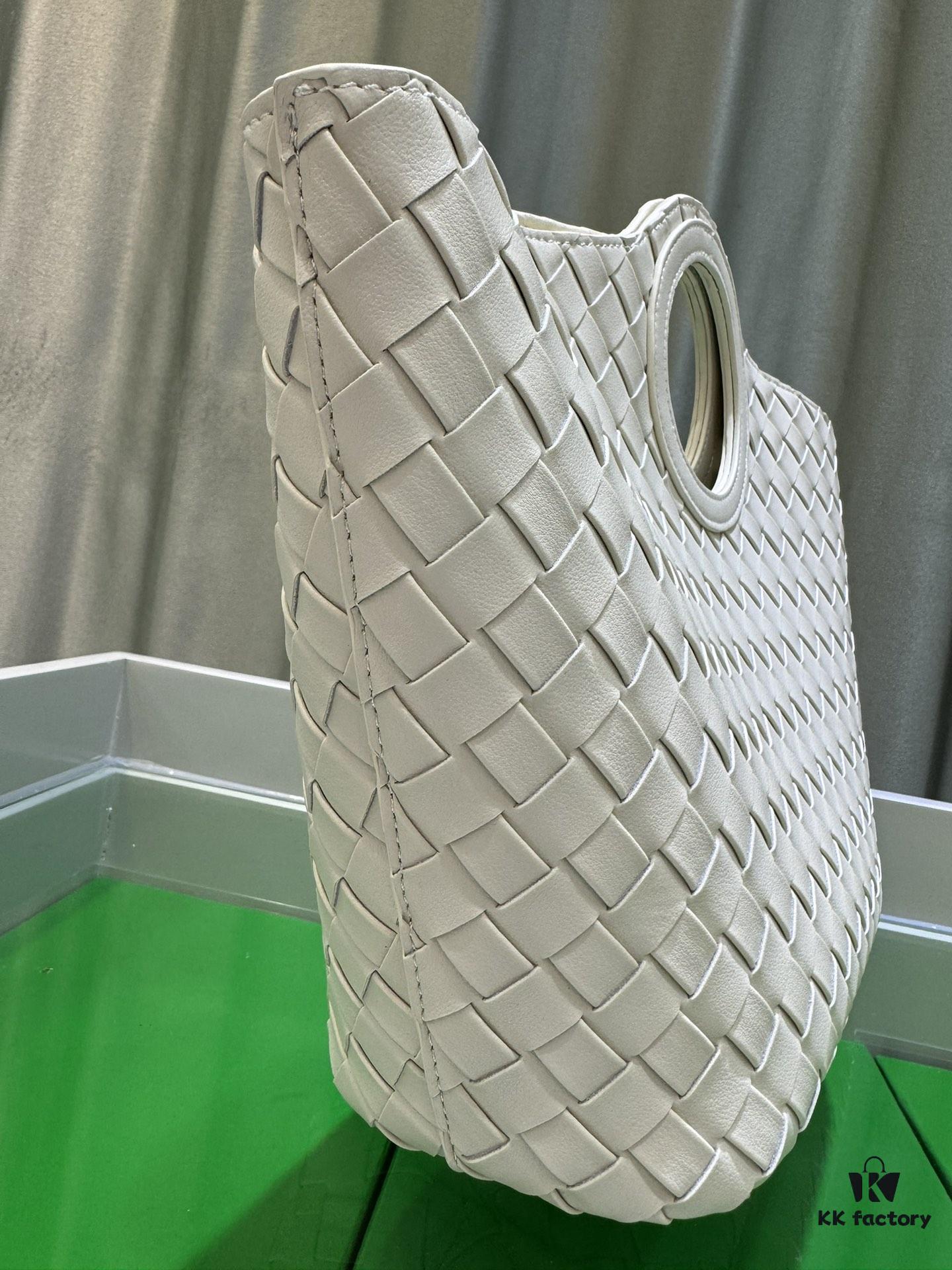 6930c3bc6e68136f4d9af605 BV Picnic Woven Handbag, Bottega Veneta 2024 Early Autumn New Vintage-Style Women's Tote Bag