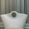 6930c3bc6e68136f4d9af606 BV Picnic Woven Handbag, Bottega Veneta 2024 Early Autumn New Vintage-Style Women's Tote Bag