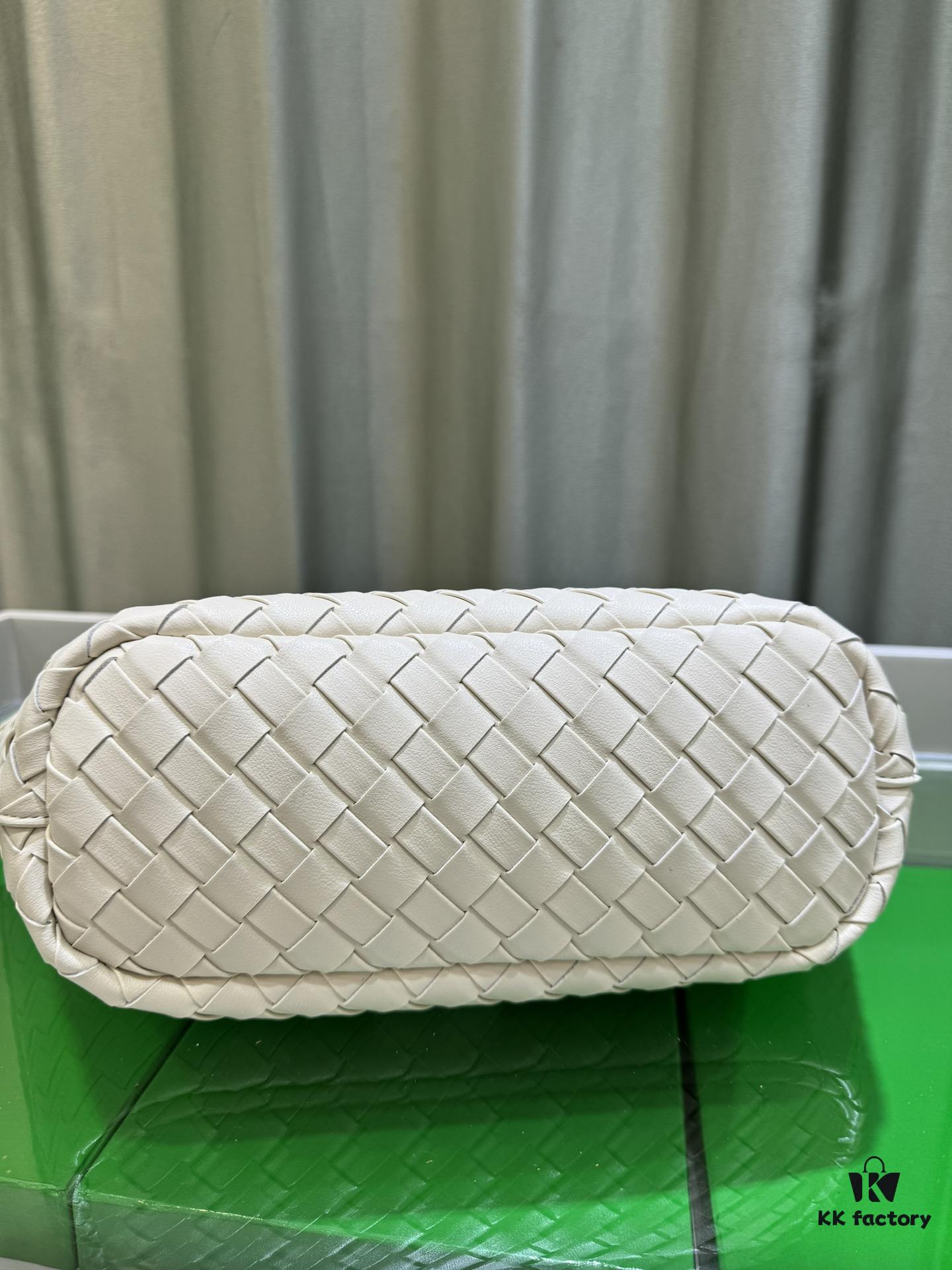 6930c3bd6e68136f4d9af609 BV Picnic Woven Handbag, Bottega Veneta 2024 Early Autumn New Vintage-Style Women's Tote Bag