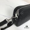 6930c3cc6e68136f4d9af628 BVlntrecciato Woven Leather Crossbody & Clutch Bag with Zipper Closure