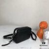 6930c3ce6e68136f4d9af62c BVlntrecciato Woven Leather Crossbody & Clutch Bag with Zipper Closure