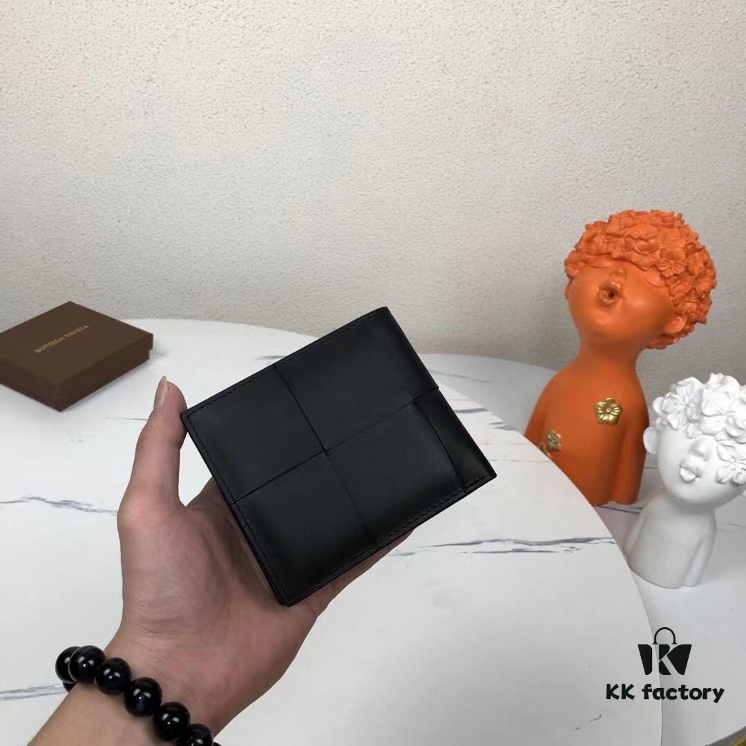 6930c4036e68136f4d9af69a Bv🦋 Woven Wallet Short Style, Premium Imported Wax Cowhide, Handcrafted with Elegant Simplicity, 8 Card Slots Included