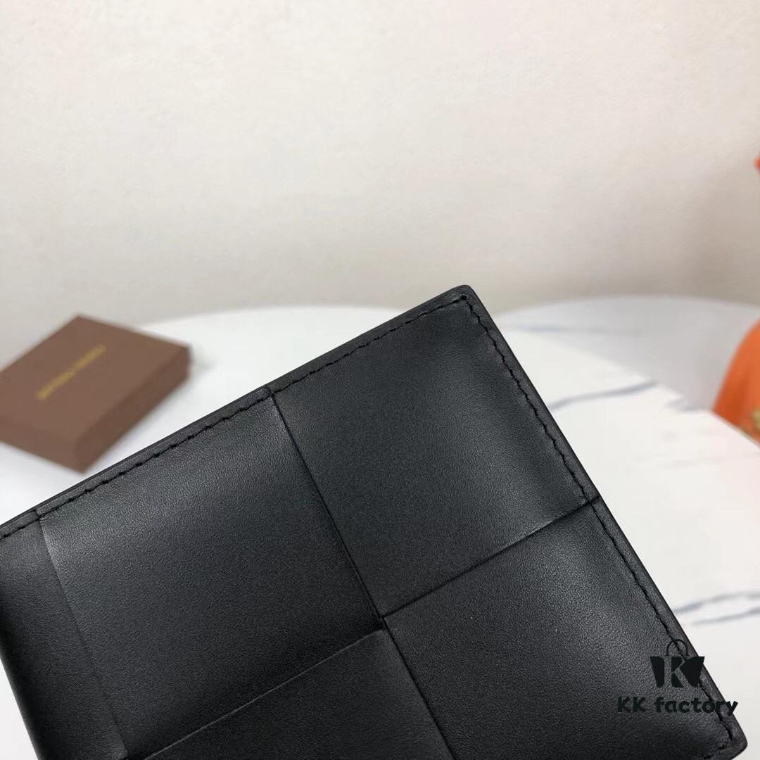 6930c4056e68136f4d9af69c Bv🦋 Woven Wallet Short Style, Premium Imported Wax Cowhide, Handcrafted with Elegant Simplicity, 8 Card Slots Included