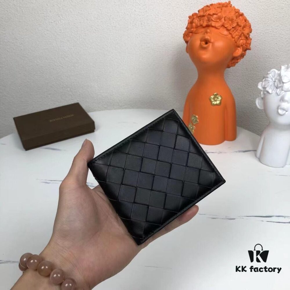 6930c40b6e68136f4d9af6ab Bv🦋 Woven Short Wallet Made from Top-Grade Imported Wax Cowhide, Handcrafted with Fine Weaving, Elegant and Minimalist Design, Excellent Craftsmanship, Features 8 Card Slots ✅
