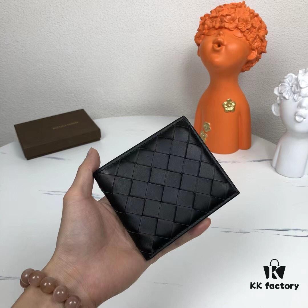 6930c40b6e68136f4d9af6ab Bv🦋 Woven Short Wallet Made from Top-Grade Imported Wax Cowhide, Handcrafted with Fine Weaving, Elegant and Minimalist Design, Excellent Craftsmanship, Features 8 Card Slots ✅