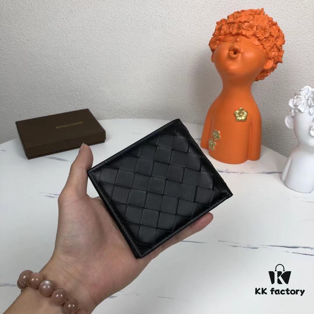 6930c40c6e68136f4d9af6ac Bv🦋 Woven Short Wallet Made from Top-Grade Imported Wax Cowhide, Handcrafted with Fine Weaving, Elegant and Minimalist Design, Excellent Craftsmanship, Features 8 Card Slots ✅