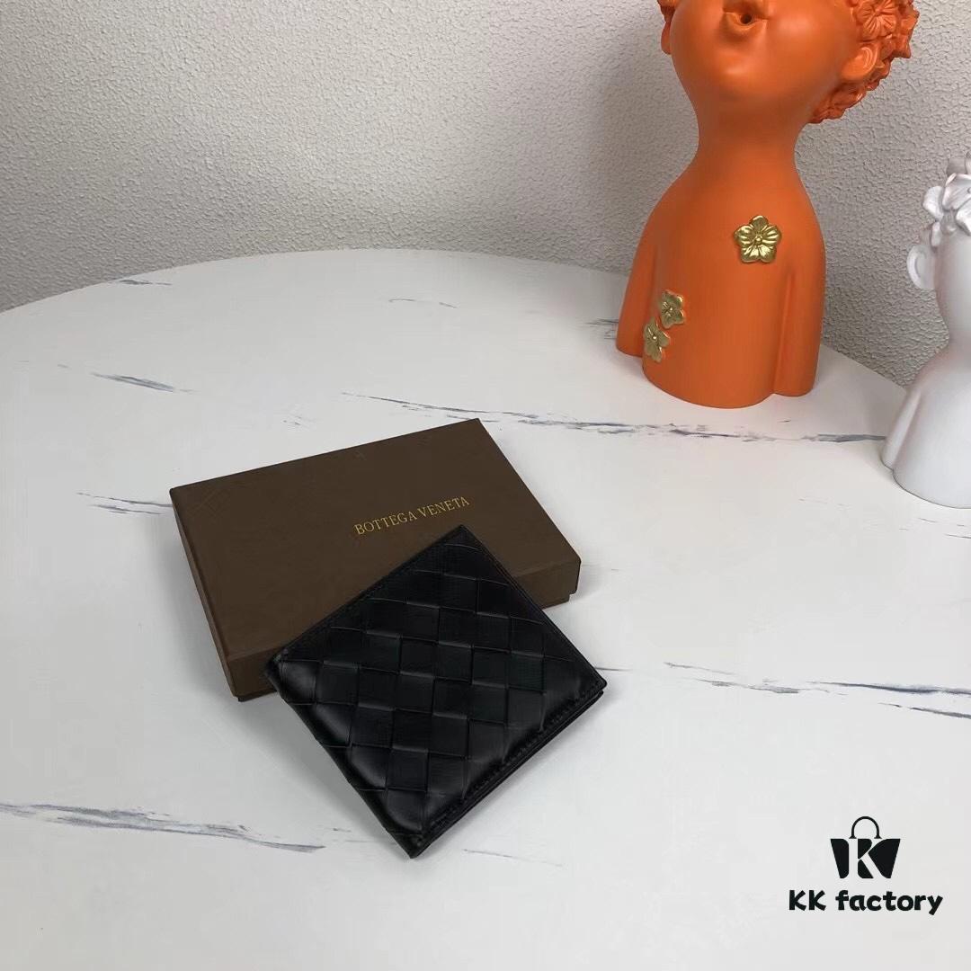 6930c40c6e68136f4d9af6ad Bv🦋 Woven Short Wallet Made from Top-Grade Imported Wax Cowhide, Handcrafted with Fine Weaving, Elegant and Minimalist Design, Excellent Craftsmanship, Features 8 Card Slots ✅