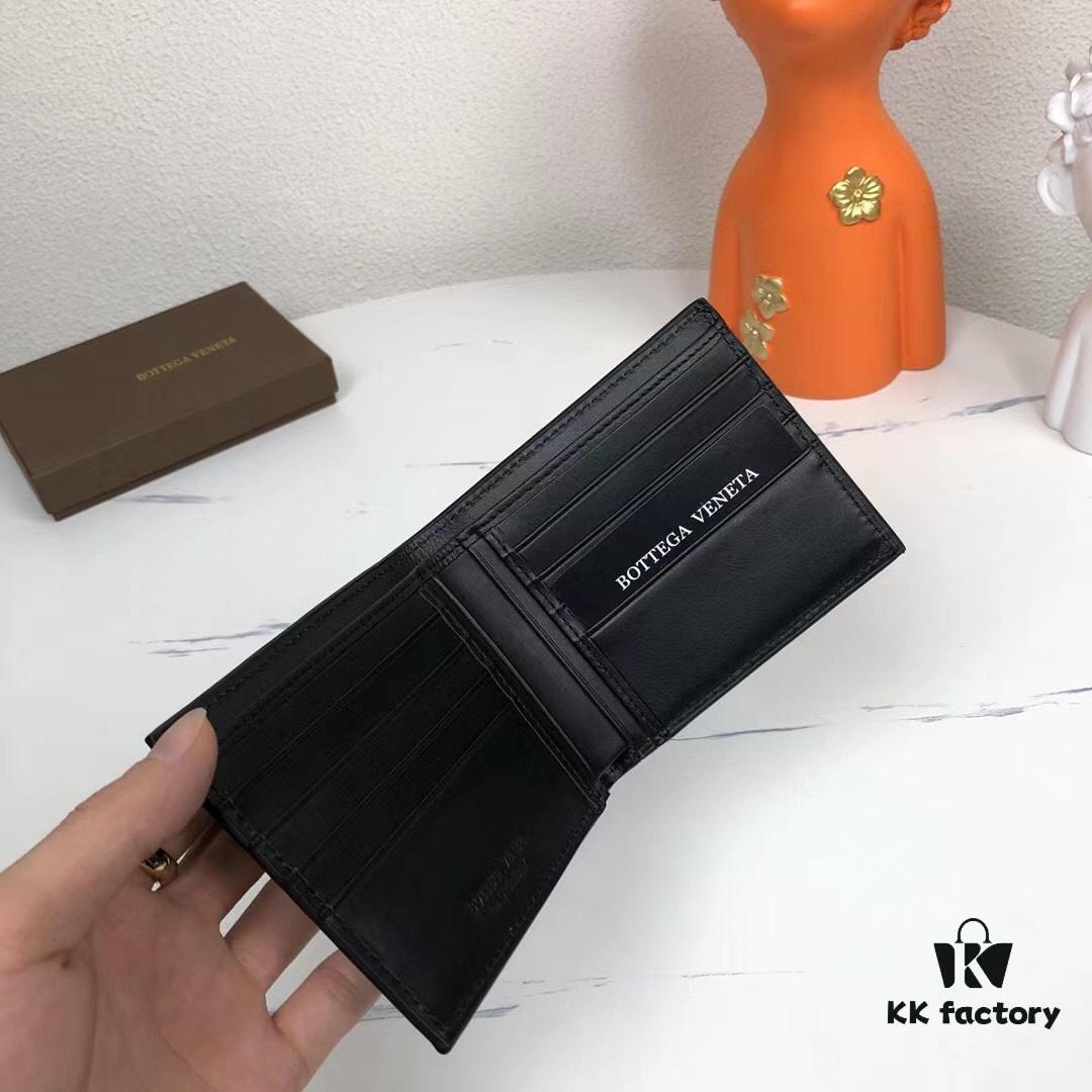 6930c40d6e68136f4d9af6b0 Bv🦋 Woven Short Wallet Made from Top-Grade Imported Wax Cowhide, Handcrafted with Fine Weaving, Elegant and Minimalist Design, Excellent Craftsmanship, Features 8 Card Slots ✅