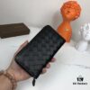 6930c41a6e68136f4d9af6c5 Bottega Veneta Wallet in Black Wax-Treated Calfskin - Style No. 1256 (Medium Braid)