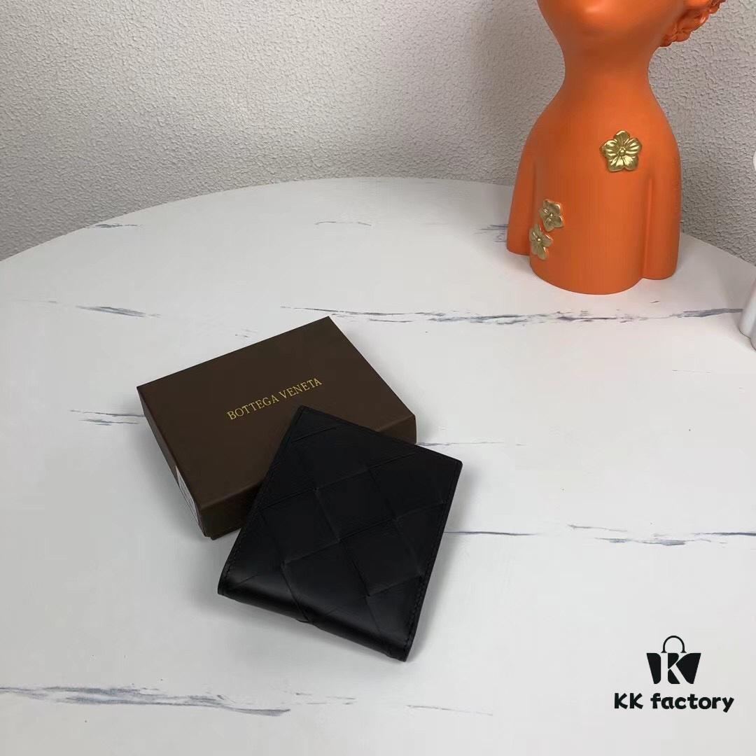 6930c41a6e68136f4d9af6c6 Bv🦋 Woven Wallet Short Style, Premium Imported Wax Cowhide, Handcrafted Braid, Minimalist Fashion Design, Excellent Craftsmanship, 8 Card Slots ✅ Model: 8855# (Large Braid), Color: Black, Size: 11.5*10*2cm