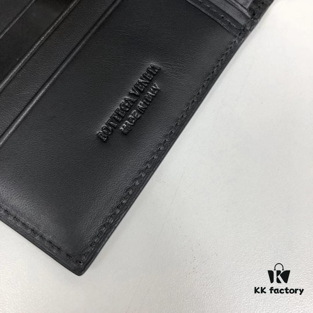 6930c41c6e68136f4d9af6d0 Bv🦋 Woven Wallet Short Style, Premium Imported Wax Cowhide, Handcrafted Braid, Minimalist Fashion Design, Excellent Craftsmanship, 8 Card Slots ✅ Model: 8855# (Large Braid), Color: Black, Size: 11.5*10*2cm