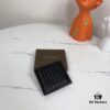 6930c4256e68136f4d9af6e1 Bv🦋 Woven Wallet Short Style, Premium Imported Wax Leather, Handcrafted Braided, Soft and Organized, Fashionable and Minimalist, 8 Card Slots ✅ Model: 1730-1# (Small Braid) Color: Black, Size: 11.5*10*2cm