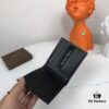 6930c4276e68136f4d9af6e6 Bv🦋 Woven Wallet Short Style, Premium Imported Wax Leather, Handcrafted Braided, Soft and Organized, Fashionable and Minimalist, 8 Card Slots ✅ Model: 1730-1# (Small Braid) Color: Black, Size: 11.5*10*2cm