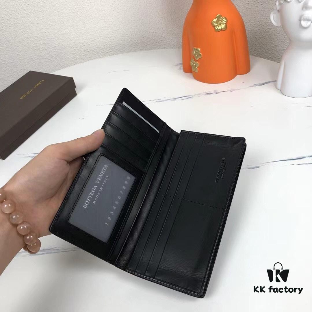 6930c42c6e68136f4d9af6f1 Bv🦋 Woven Wallet Long Style, Top-Grade Imported Wax Cowhide 🐂, Handcrafted Braid, Soft and Orderly, Fashionable and Minimalist, Excellent Craftsmanship, 10 Card Slots ✅