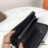 6930c4396e68136f4d9af70c Bottega Veneta 1008# Black Waxed Calfskin Handwoven Bag