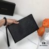 6930c43f6e68136f4d9af718 Medium Size with Box - BV Men's Handbag, Crafted with Premium Waxed Cowhide, Handwoven Design