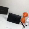 6930c4526e68136f4d9af73c BV Woven Handbag in Black, Made from Imported Wax-Coated Calfskin, Comes with Box