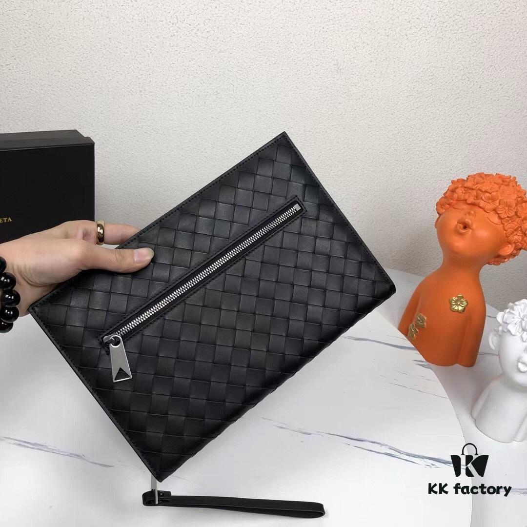6930c4576e68136f4d9af746 New Woven Handbag with Box, Featuring Classic BV-Style Braided Mesh Design