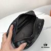 BV Pillow Handbag, Stylish and Handsome, Made with Imported Waxed Cowhide, Fully Hand-Woven, Gray Lining
