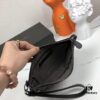 6930c47a6e68136f4d9af788 Small Size with Box BV Men's Hand Purse 😱 Traditional Craftsmanship 💪🏻 Premium Waxed Cowhide Leather, Handwoven 🤠 Can Be Used as Wallet or Hand Purse, Minimalist Design, Fully Braided Body, Practical Handle, Secret Pocket with Zipper, Interior Zipper Compartment 🎓 Model: 9916-2#, Color: Black, Size: 24*15*2cm
