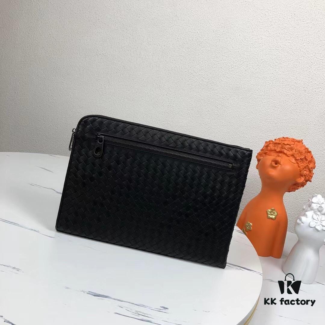 6930c48a6e68136f4d9af7a5 BV Bottega Veneta Men's Seven-Compartment Wallet Bag - Hot Selling Item
