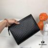 6930c4986e68136f4d9af7c1 Bv🦋🦋 Men's Handbag New Cabinet Arrival Same as Original Seamless Woven Calfskin with Gunmetal Hardware, Low-Key and Practical, Patina Develops Over Time, Youthful Design Blending Fashion into Work Life