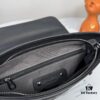 BV Latest Men's Shoulder Bag Original Quality Top-Grade Waxed Calfskin 832# Black 26x24x4cm