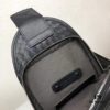 6930c4f76e68136f4d9af869 BV Latest Men's Top-Grade Leather Chest Bag, Model 821#, Black