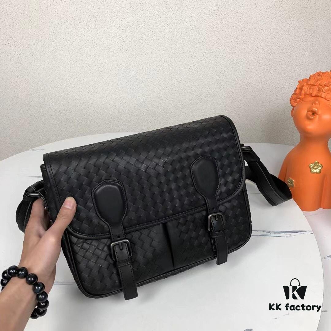 6930c5276e68136f4d9af8ac BV Woven Messenger Bag 🌿 New Hot Item