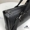 6930c52c6e68136f4d9af8b8 BV Multi-Compartment Top-Quality Genuine Leather Handbag - Premium Waxed Cowhide, Original Order Hardware, Exclusive Design 828# Black 40/26/10cm