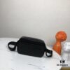 6930c5426e68136f4d9af8e2 BV Latest Men's Crossbody Bag 2301# in Black - Premium Full-Grain Calfskin with Exquisite Craftsmanship