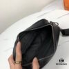 6930c5456e68136f4d9af8e7 BV Latest Men's Crossbody Bag 2301# in Black - Premium Full-Grain Calfskin with Exquisite Craftsmanship