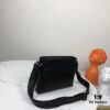 6930c5526e68136f4d9af904 BV Latest Men's Shoulder Bag 813# in Black - Premium Top-Grade Waxed Calfskin, Exquisite Craftsmanship