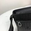 6930c5546e68136f4d9af908 BV Latest Men's Shoulder Bag 813# in Black - Premium Top-Grade Waxed Calfskin, Exquisite Craftsmanship