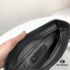 6930c5576e68136f4d9af90c BV Latest Men's Shoulder Bag 813# in Black - Premium Top-Grade Waxed Calfskin, Exquisite Craftsmanship