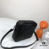 6930c55f6e68136f4d9af920 Bottega Veneta Original Men's Crossbody/Shoulder Bag in Black - Premium Imported Waxed Calfskin, Handwoven Craftsmanship