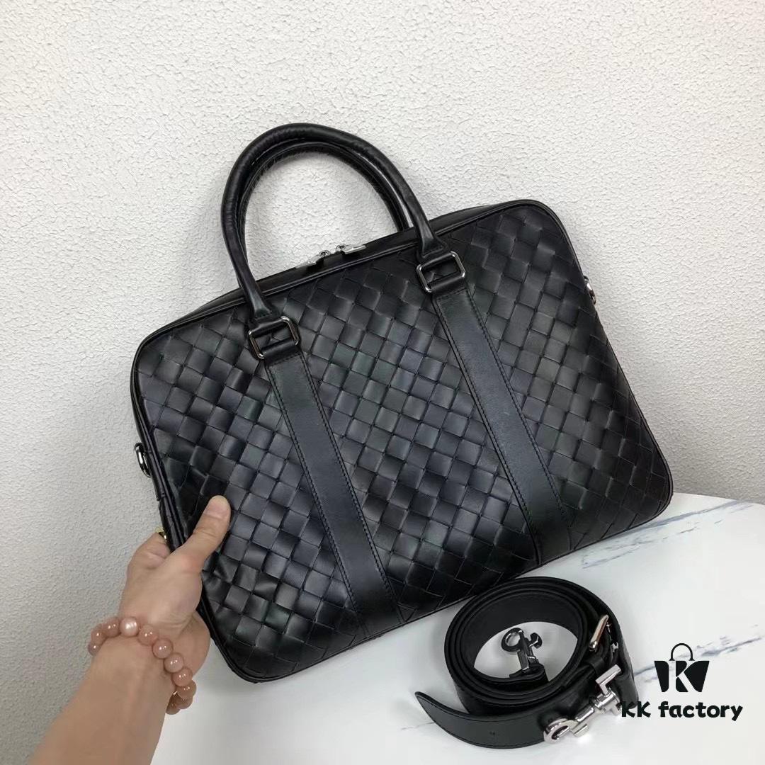 6930c56e6e68136f4d9af93d BV Large Capacity Top-Quality Original Order Premium Wax-Calf Leather Handbag #8022