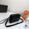 6930c5856e68136f4d9af968 Bv New Classic Woven Leather Mini Messenger Bag with Box, Adjustable Crossbody or Clutch Use