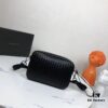 6930c5866e68136f4d9af969 Bv New Classic Woven Leather Mini Messenger Bag with Box, Adjustable Crossbody or Clutch Use