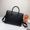 6930c5876e68136f4d9af96b Bottega Veneta Original Men's Briefcase - Handwoven Italian Wax-Cowhide Leather