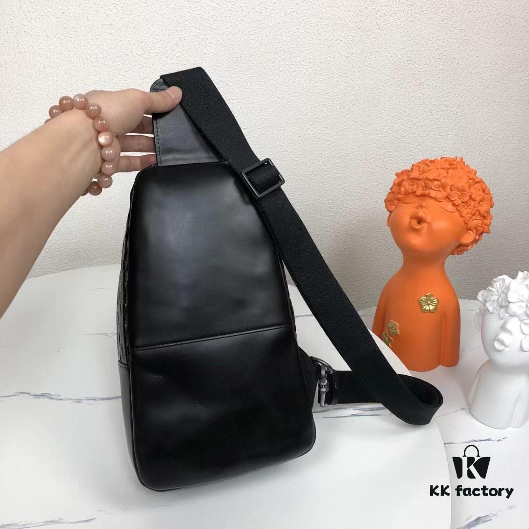 6930c58f6e68136f4d9af977 Bv Counter Style Waist Bag Made from Imported Waxed Cowhide Leather