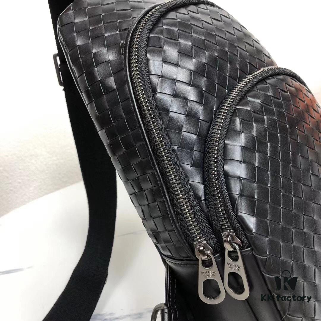 6930c5906e68136f4d9af979 Bv Counter Style Waist Bag Made from Imported Waxed Cowhide Leather