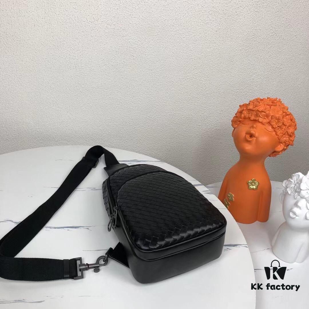 6930c5916e68136f4d9af97d Bv Counter Style Waist Bag Made from Imported Waxed Cowhide Leather