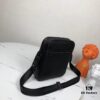BV Men's Crossbody Messenger Bag in Black - 808L#