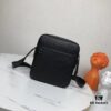 BV Men's Crossbody Messenger Bag in Black - 808L#