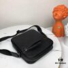 BV Men's Crossbody Messenger Bag in Black - 808L#
